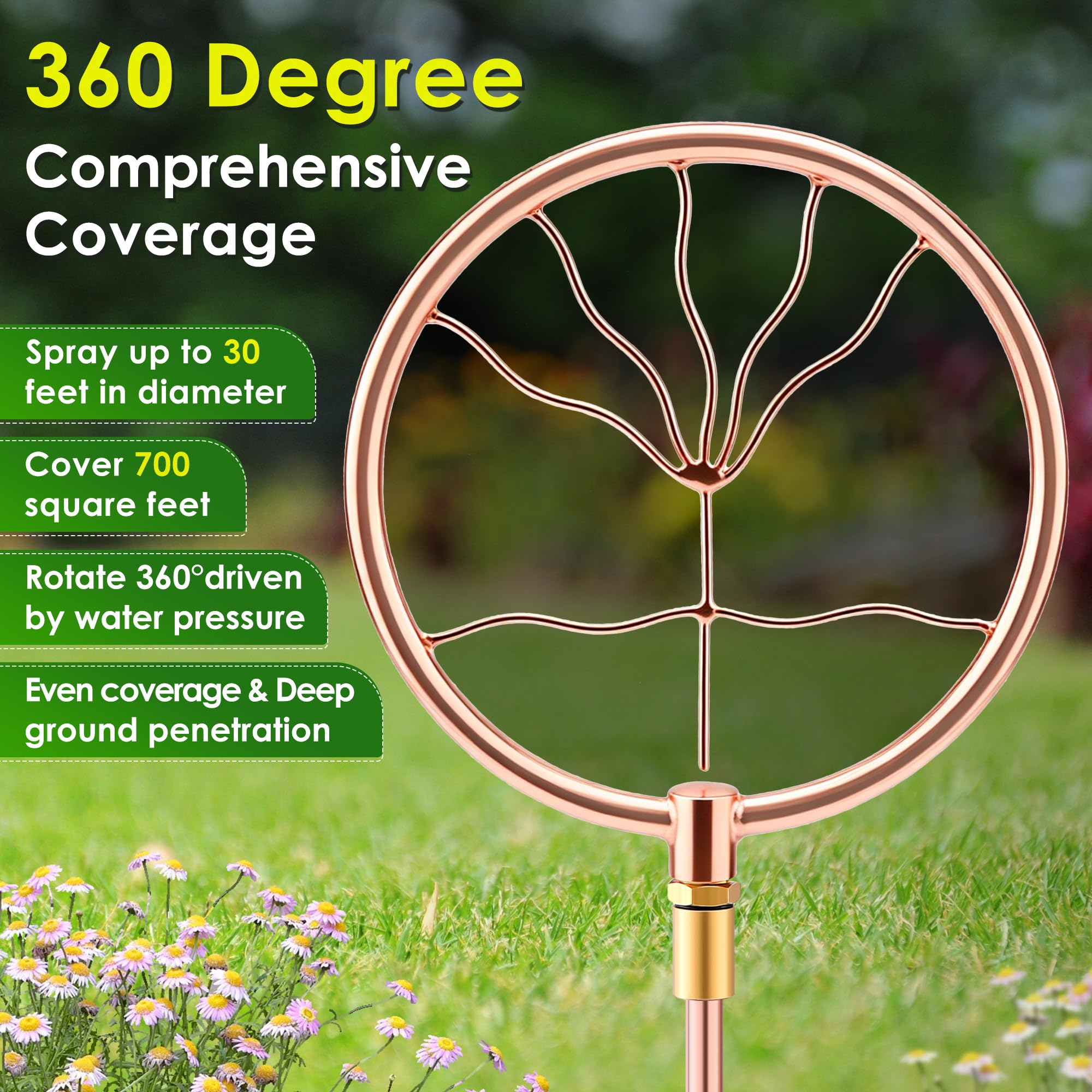 ElectricWise copper-coated finish detail offering corrosion resistance benefit