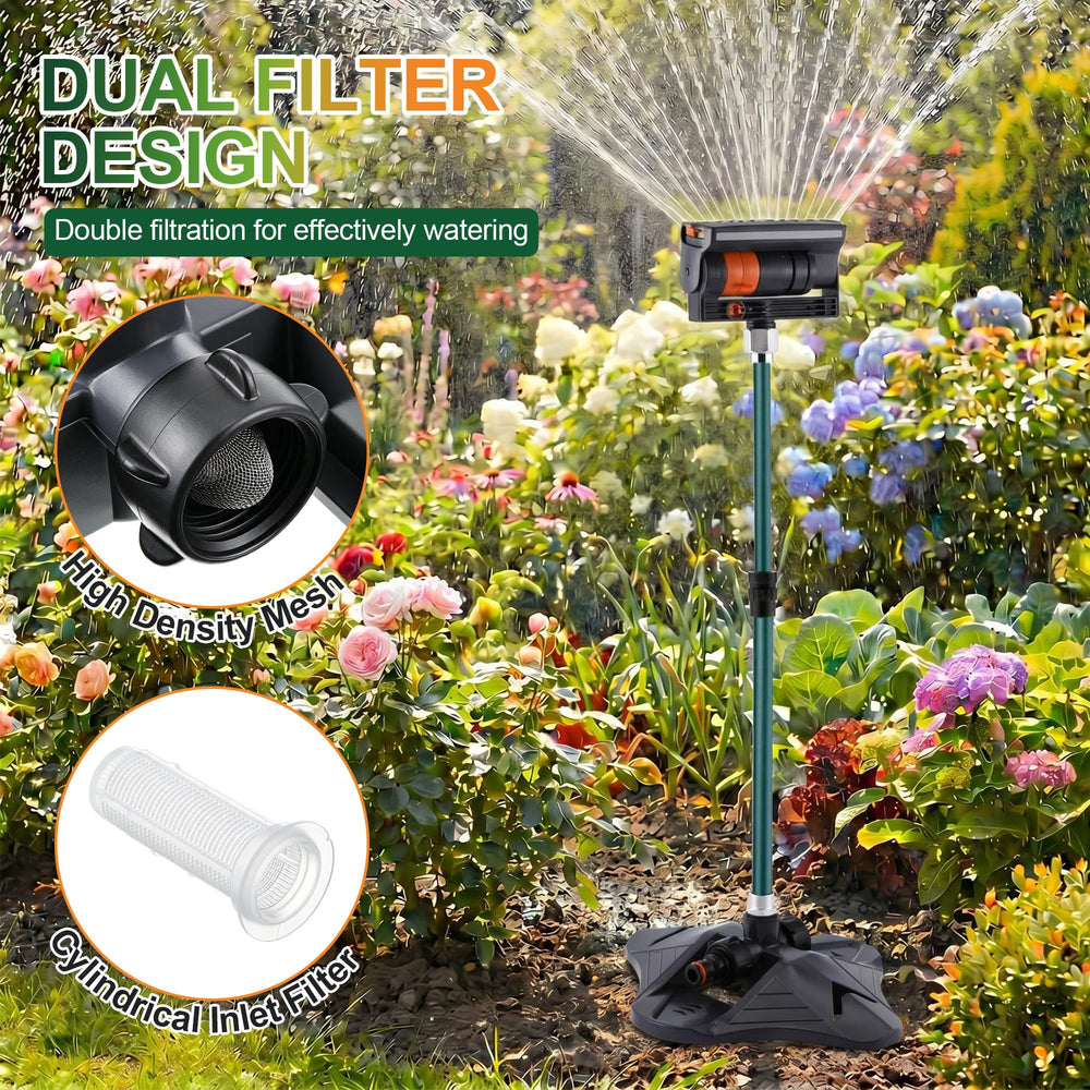 ElectricWise removable dual filter inlet detail, reduces clogging and eases maintenance