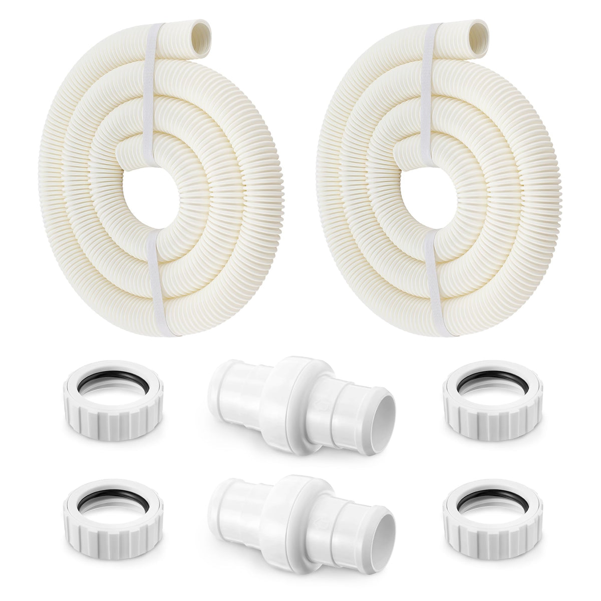 ElectricWise front packaging showing Polaris 360 hose kit and complete contents benefit reliability