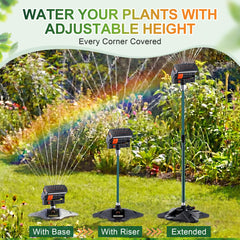 ElectricWise close-up of nozzles and turbo motor, ensures even oscillation and distribution