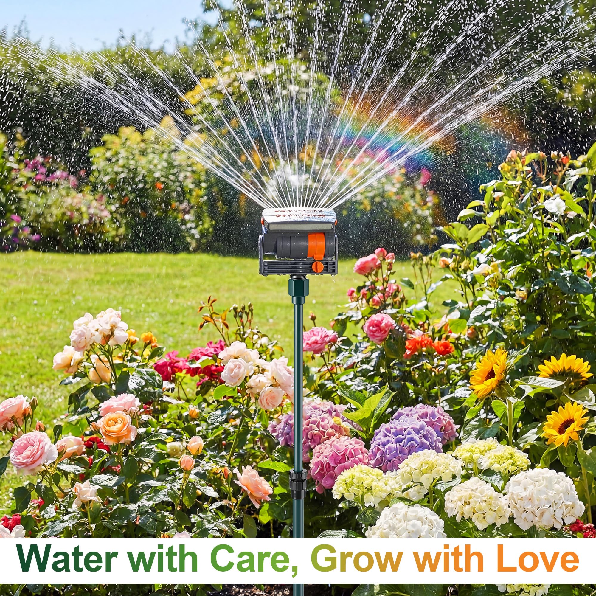 ElectricWise packaged set with riser, spike, tape and sprinkler included