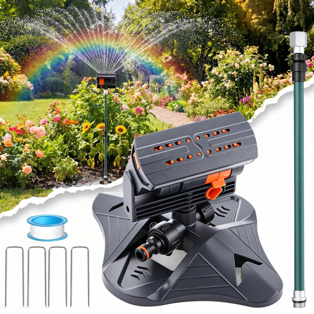 ElectricWise product with plumbers tape and stakes in packaging, ready-to-install kit