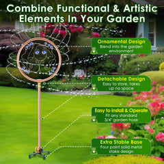 ElectricWise four-point stake and base detail showing extra stability benefit