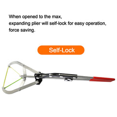 ELEKMUNDO plier handle detail with non-slip grip for improved control