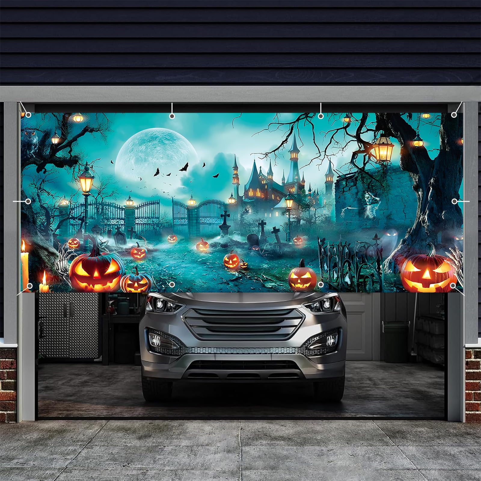Eleouto detail printing and color that maintains vivid spooky mural realism