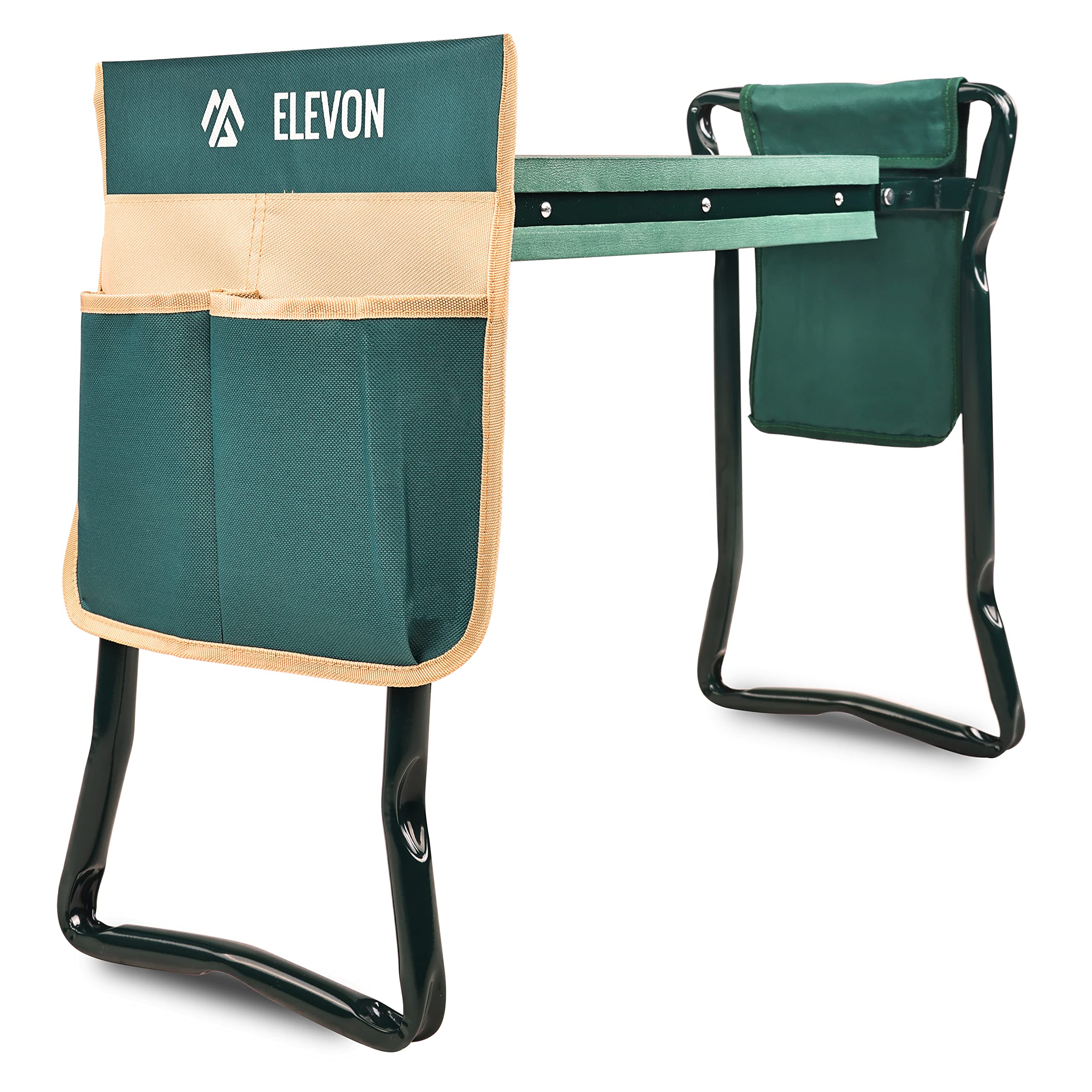 ELEVON front view showing stable seat and kneeling position for comfort