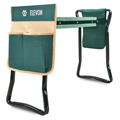 ELEVON front view showing stable seat and kneeling position for comfort