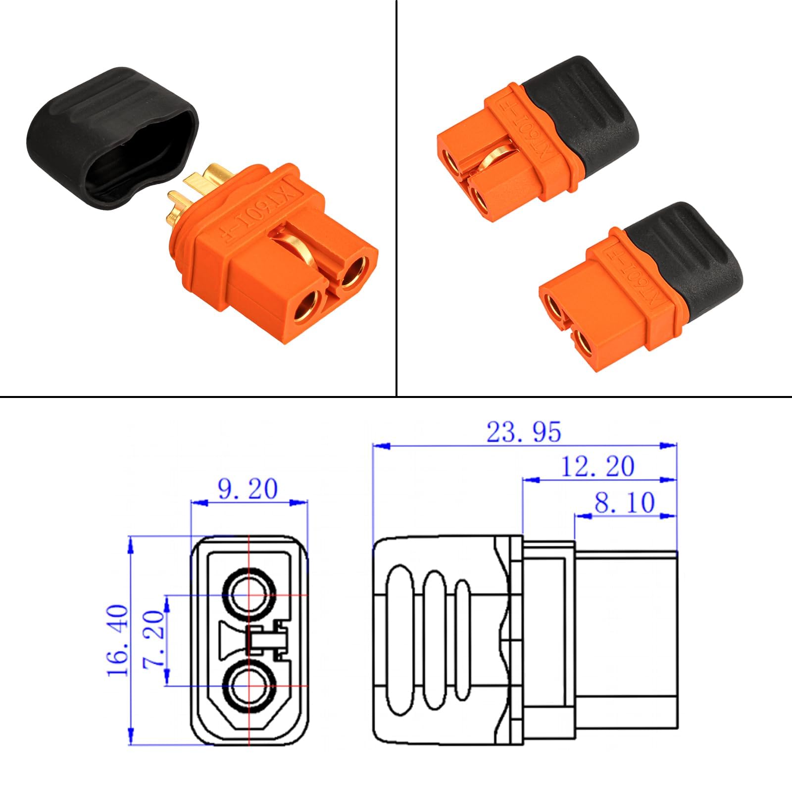 ELFCULB cable next to ruler to illustrate 50ft length and scale