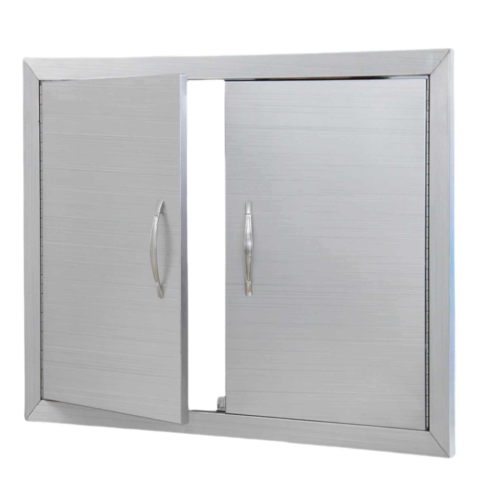 EliteEdge front access door showing clean stainless finish and modern fit