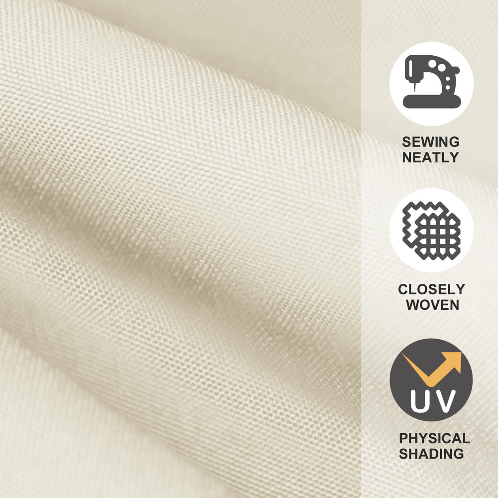 EliteShade panel seam close-up showing reinforced stitching for lasting use
