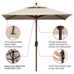 EliteShade vented top shown in breeze illustrating windproof design that reduces canopy lift and increases stability