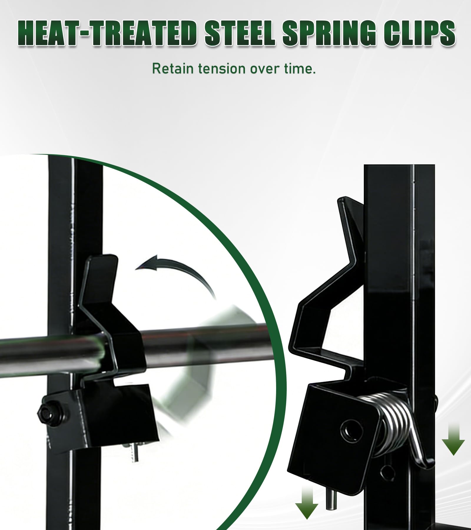 ELITEWILL powder-coated steel finish detail resisting rust and daily wear