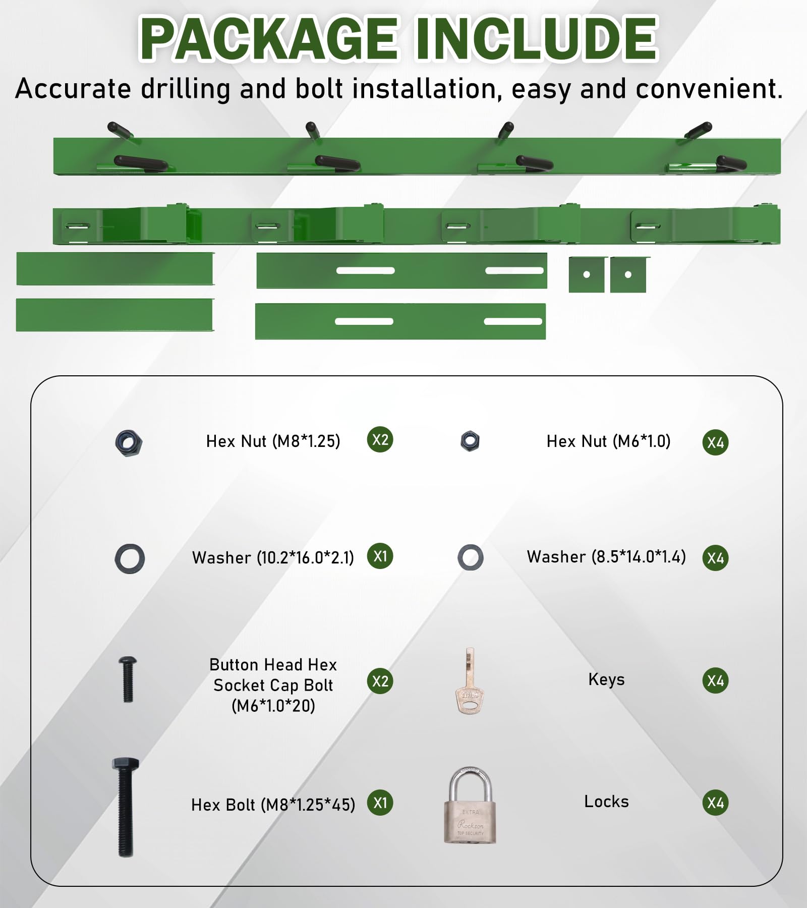 ELITEWILL detailed shot of integrated lock securing a trimmer for theft deterrence
