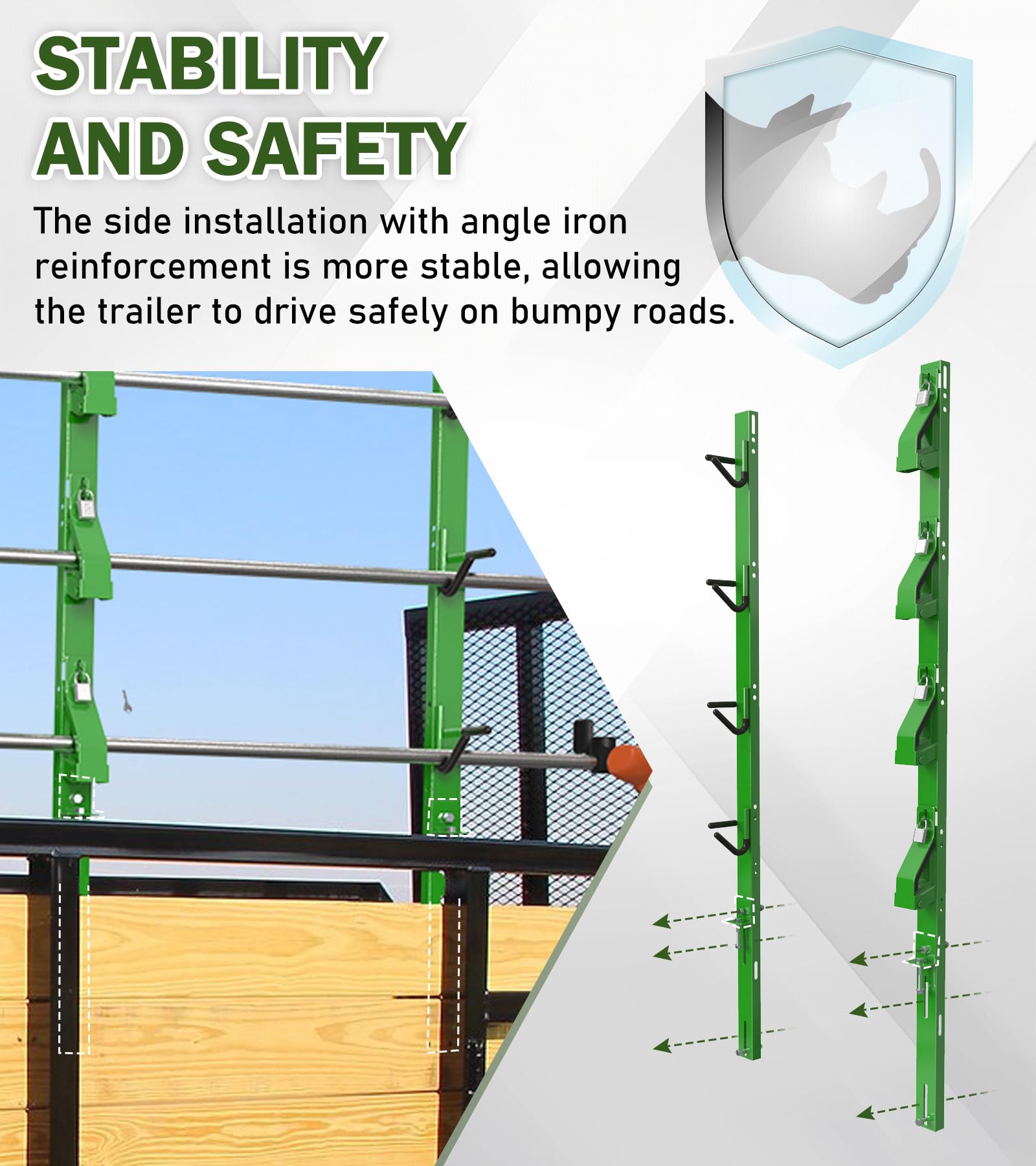 ELITEWILL side profile showing sturdy steel frame and weather-resistant finish