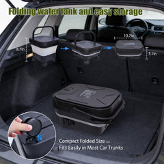 Elmfruit removable wheels visible for effortless transport across campsite