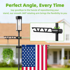 ELOVIA dual-bar with two hangings showing versatile display options