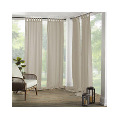 Elrene Matine front panel in taupe showing full drape and clean silhouette