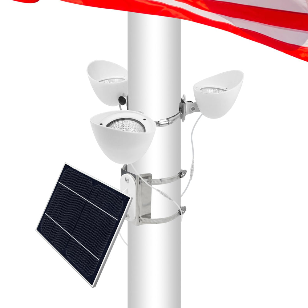 Elsollit solar panel and 4400mAh battery close-up highlighting long runtime benefit