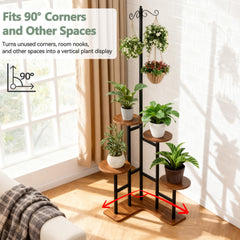 elwarmth top hooks supporting hanging baskets and benefit: adds trailing plant space