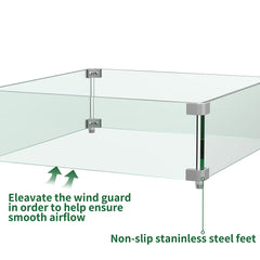 Emardom aluminum alloy bracket detail illustrating secure mount and heat resistance