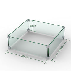 Emardom close-up tempered glass edge polished for safety