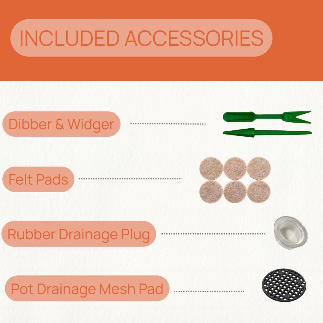 ÈMJÉ LUXE pot and matching tray demonstrating clean water collection benefit