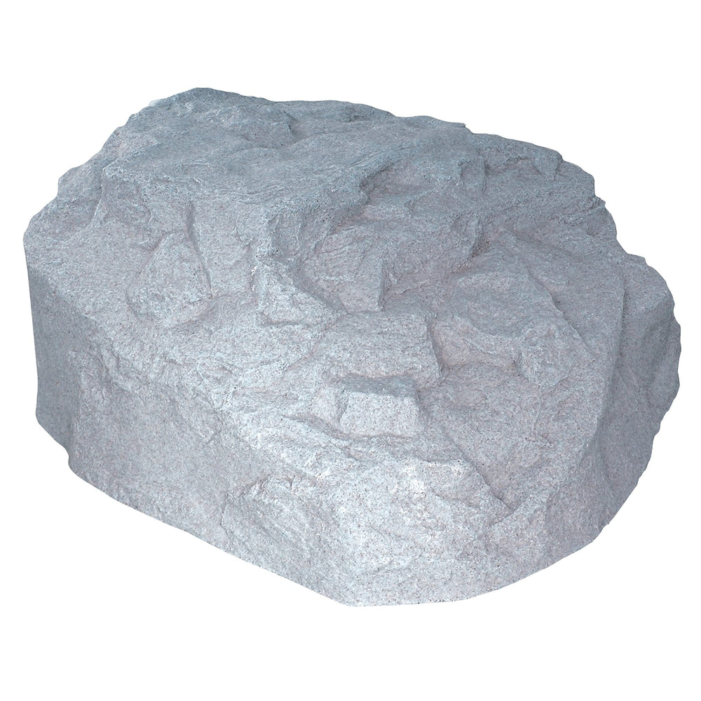 Emsco Group front view of low profile rock showing granite look and curb appeal