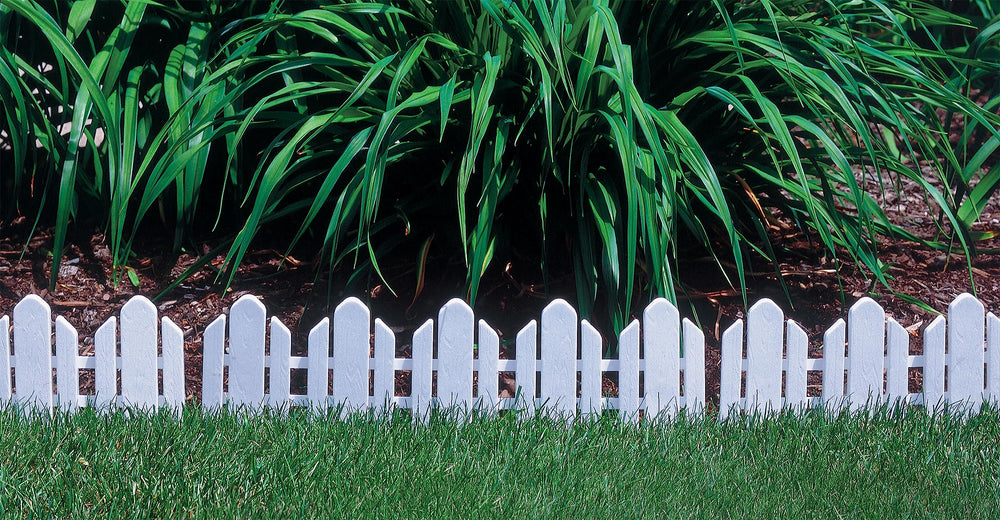 Emsco Group dackers in yard showing scale and low-maintenance garden edging advantage
