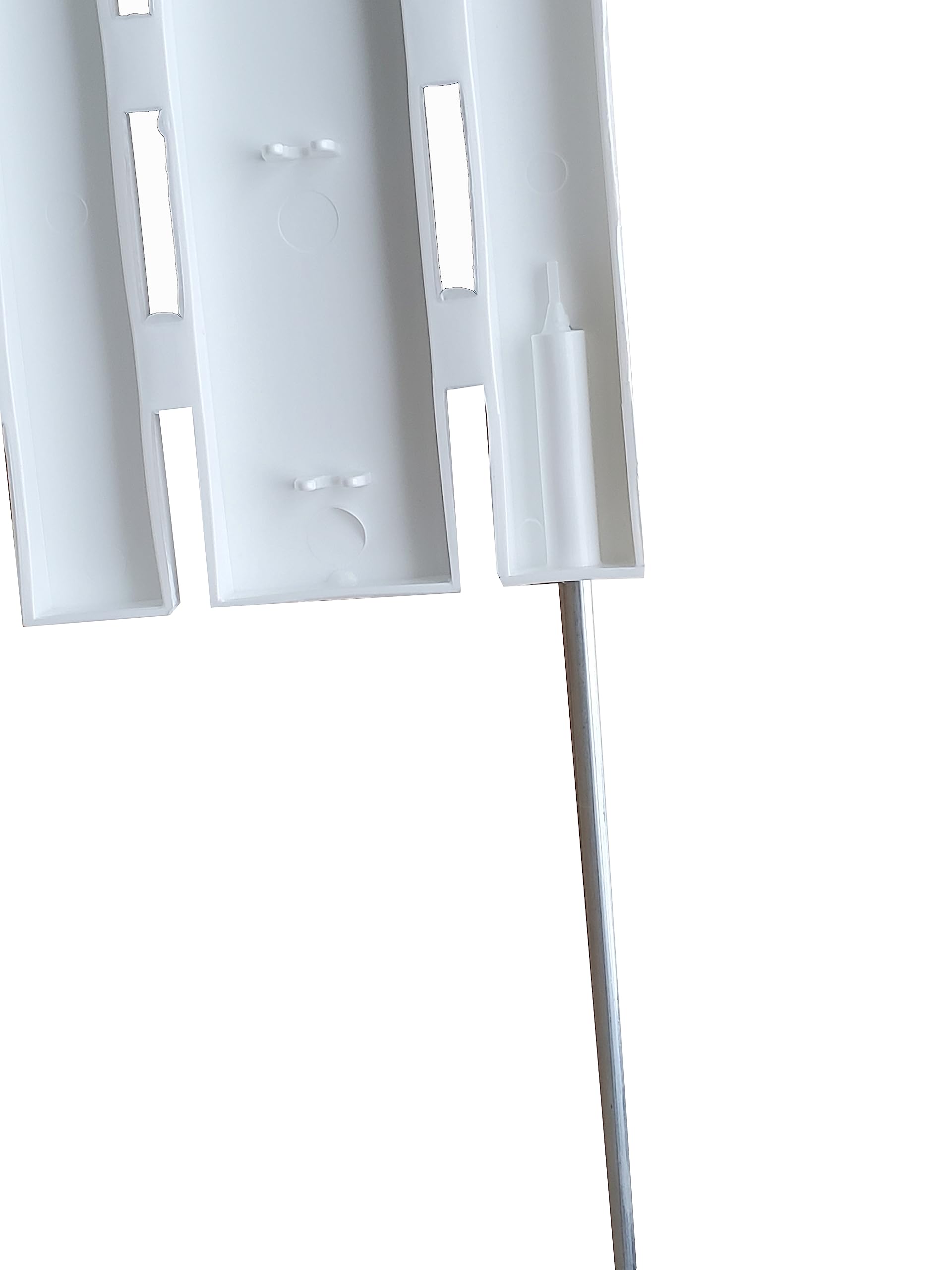 Emsco Group dackers steel spike detail highlighting secure ground anchoring strength