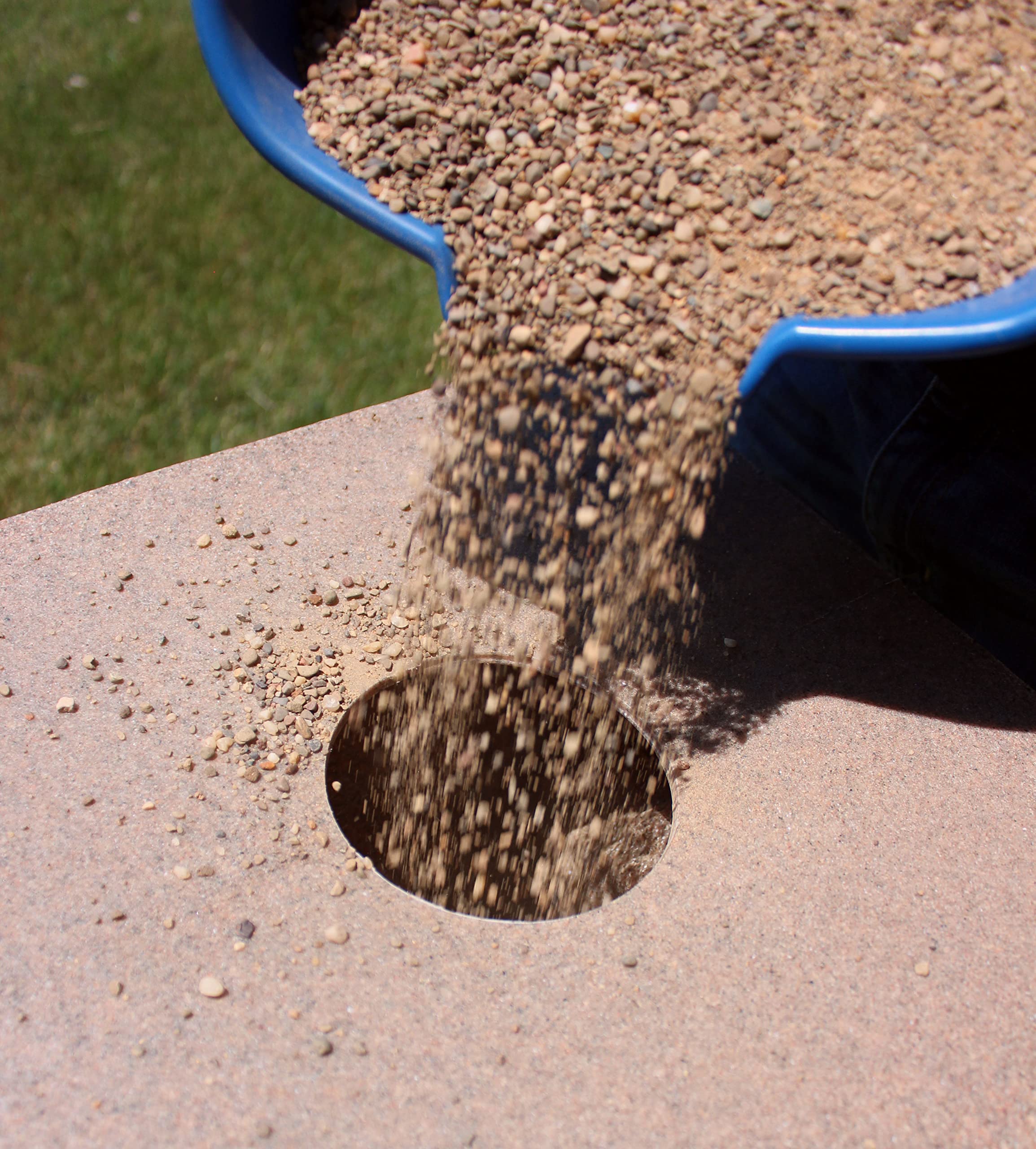 Emsco Group label and underside showing durable polyethylene resin construction