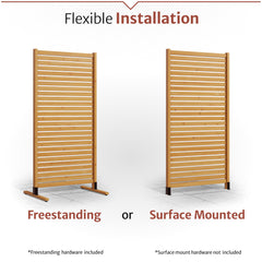 Enclo cedar close-up grain highlights natural wood texture and durable finish benefit