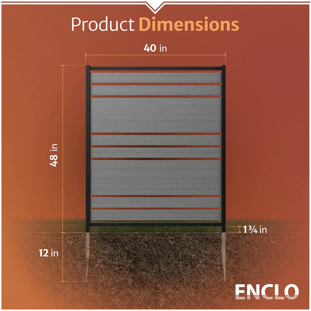 Enclo Vienna vinyl texture detail demonstrating weather-resistant easy-clean surface