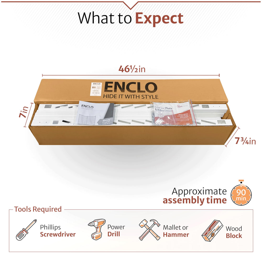 Enclo Waverly next to patio chair showing scale and how it defines seating areas