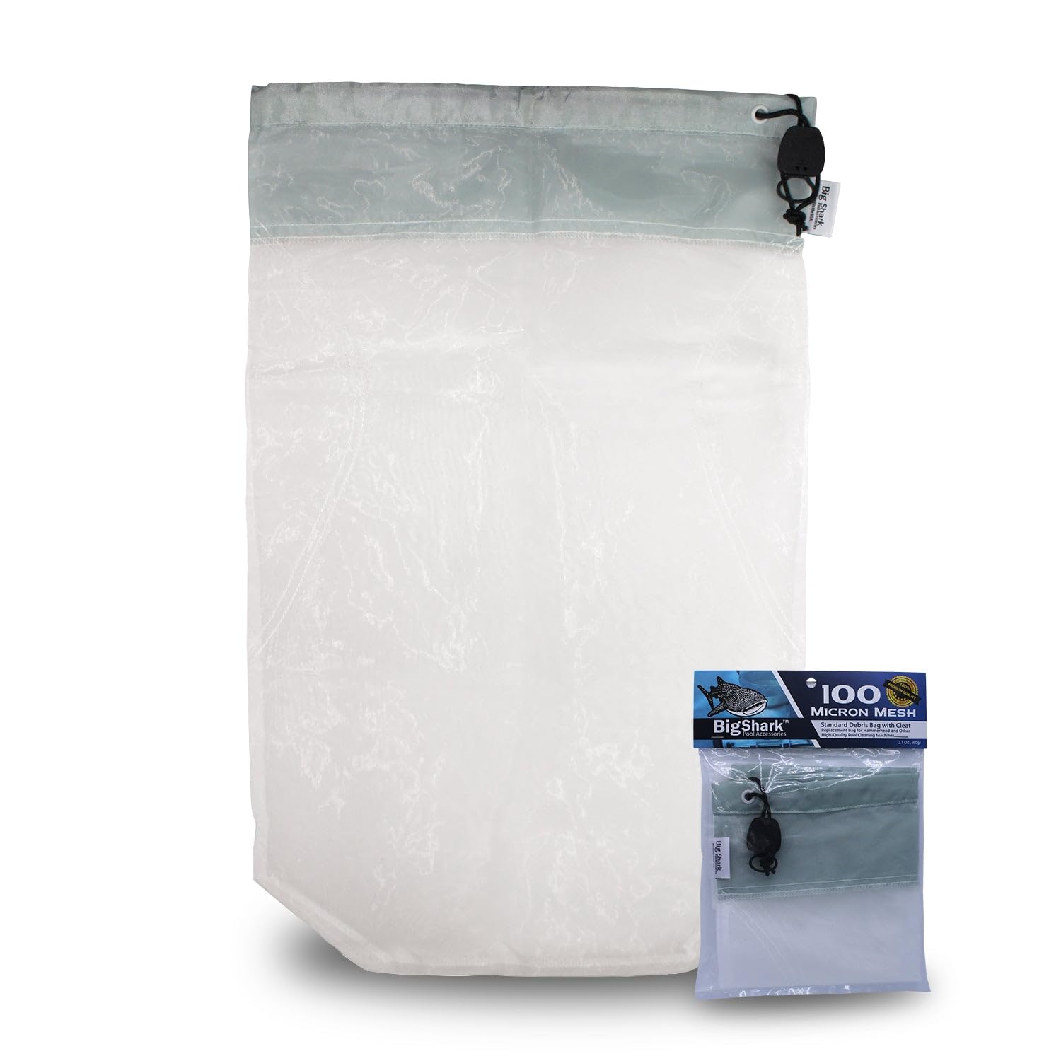 Endless Patio front view of nylon mesh bag showing full shape and capacity benefit