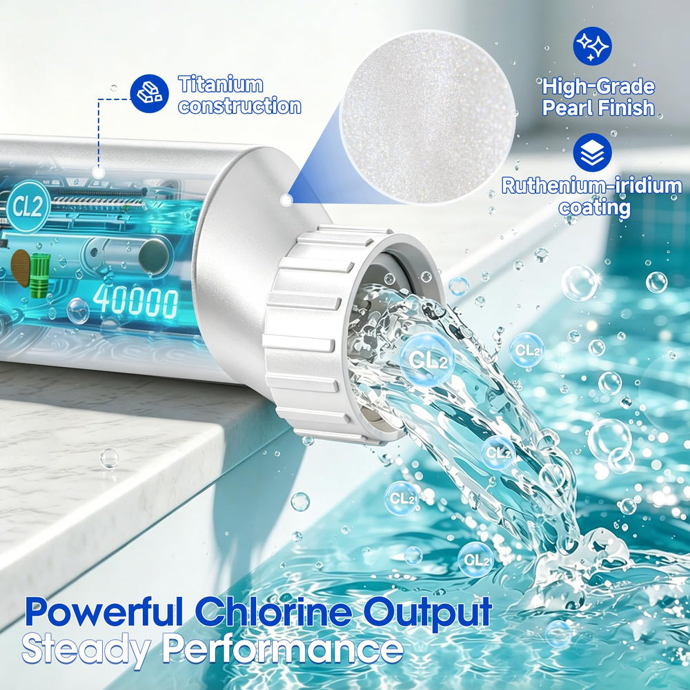 Enduropool included accessories laid out for installation ease and immediate use