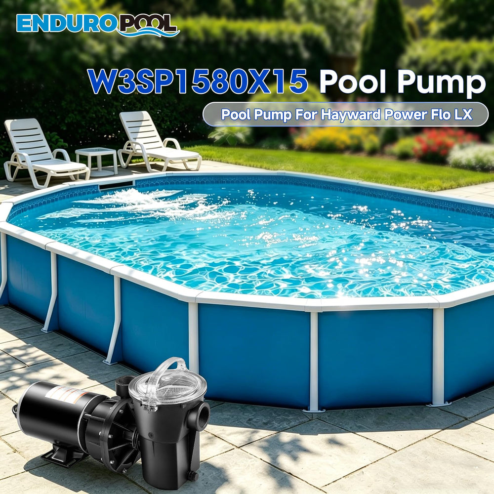 Enduropool clear lid and strainer visible for quick debris inspection benefit