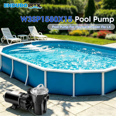 Enduropool clear lid and strainer visible for quick debris inspection benefit