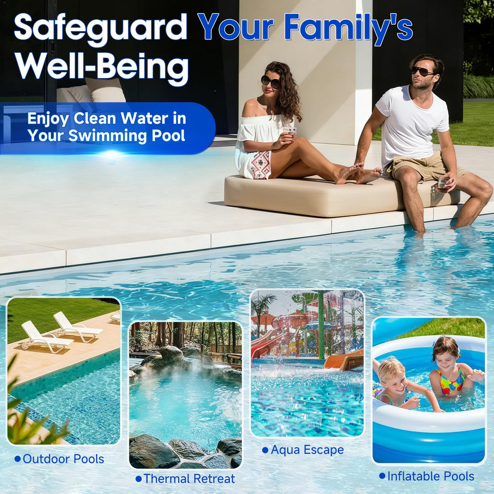 Enduropool beside pool equipment in a backyard scene showing professional, integrated look