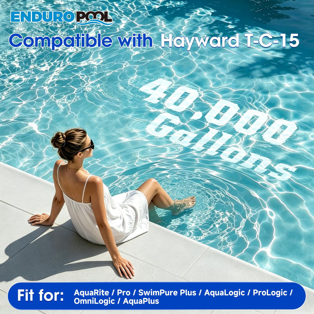 Enduropool close-up of titanium core electrodes demonstrating durable, long-lasting performance