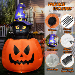 Enenani inflatable on porch at night creating lively festive atmosphere for guests