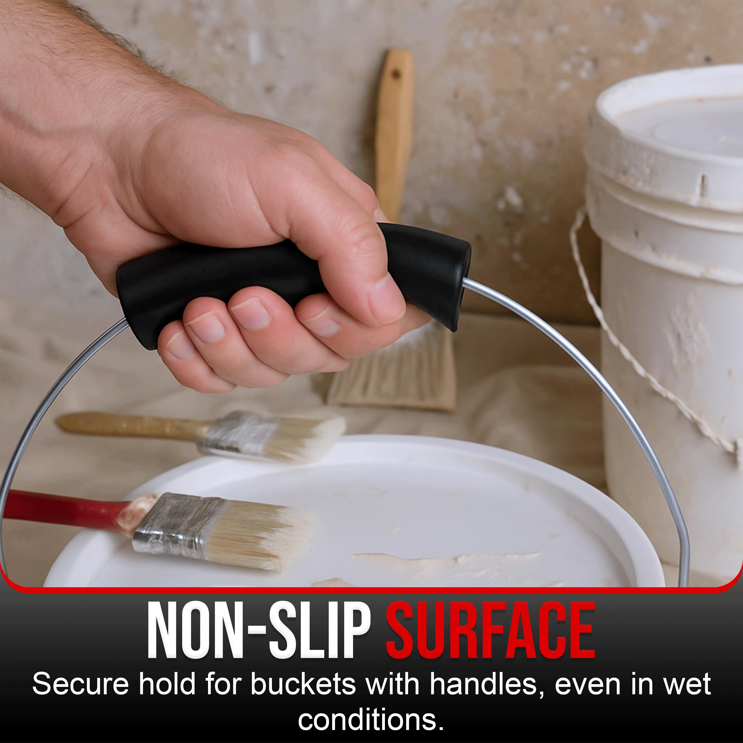 Engenuit garden lifestyle shot with bucket grip improving carrying comfort