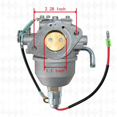 ENGICARB carburetor side close-up highlighting throttle linkage and quality casting