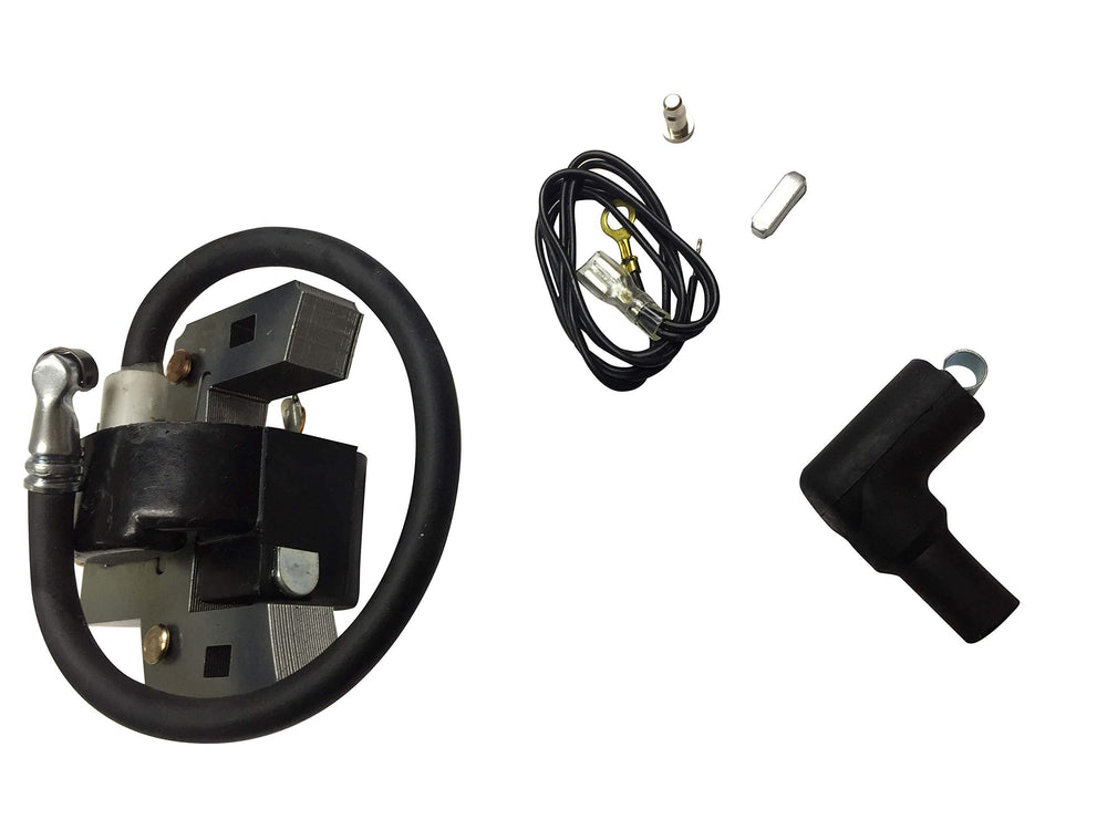EngineRun ignition coil installed on small engine demonstrating restored starting performance