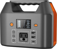 EnginStar front panel showing outlets and status lights for easy power access
