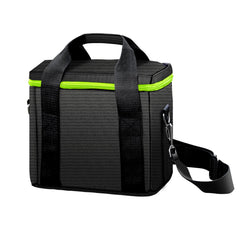 EnginStar front view of carrying case showing protective shell and secure zipper benefit