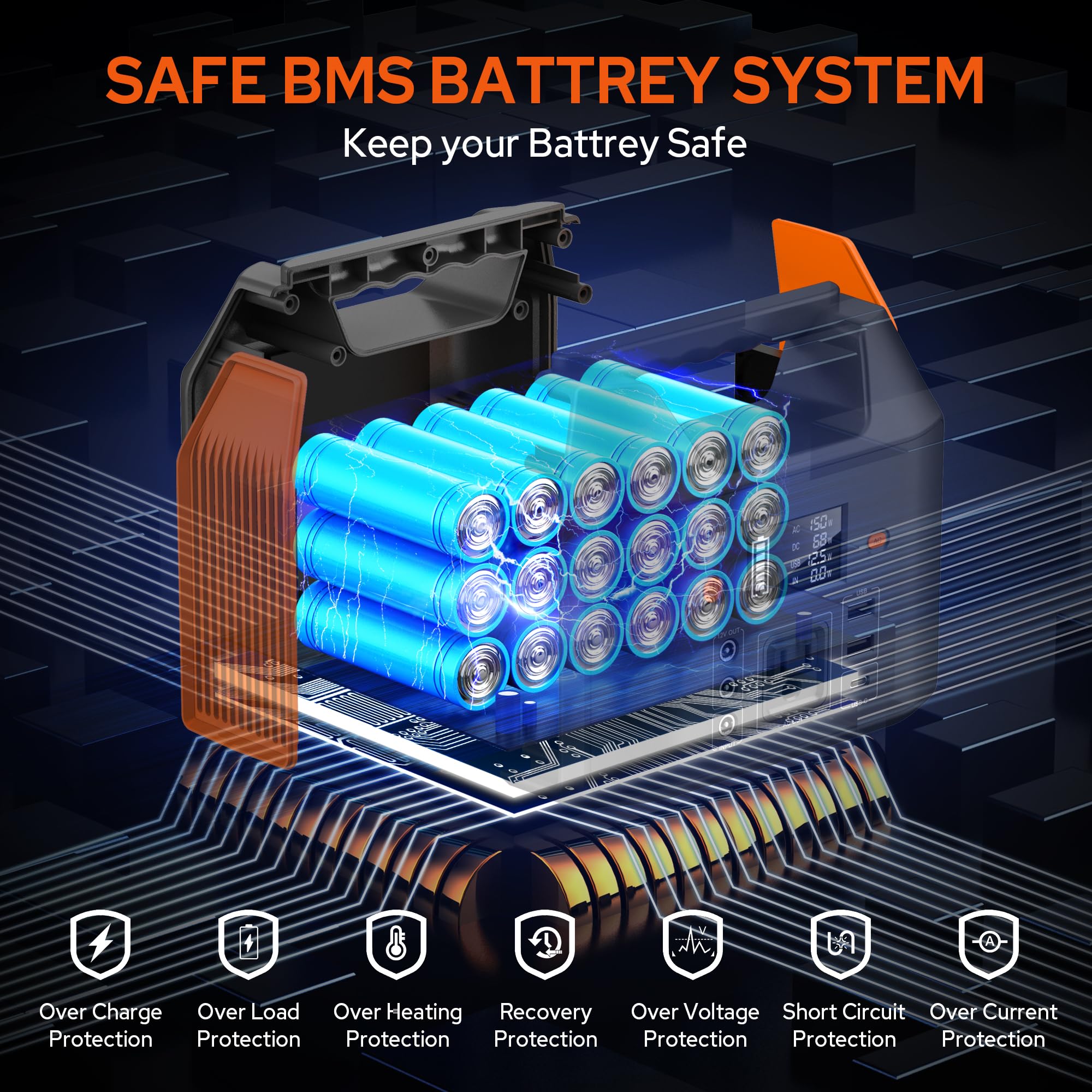 EnginStar with solar panel setup illustrating off-grid charging capability