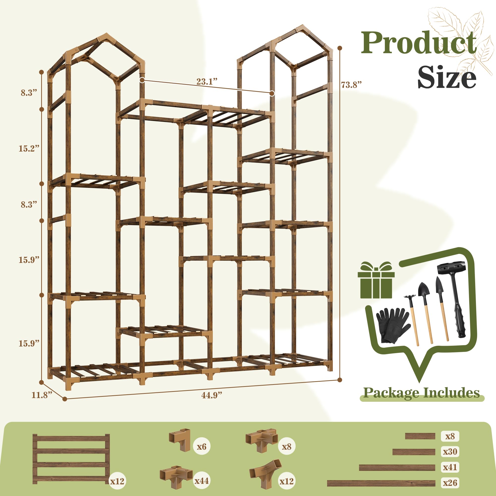 EnHomee connected units showing stackable configuration for expanded displays