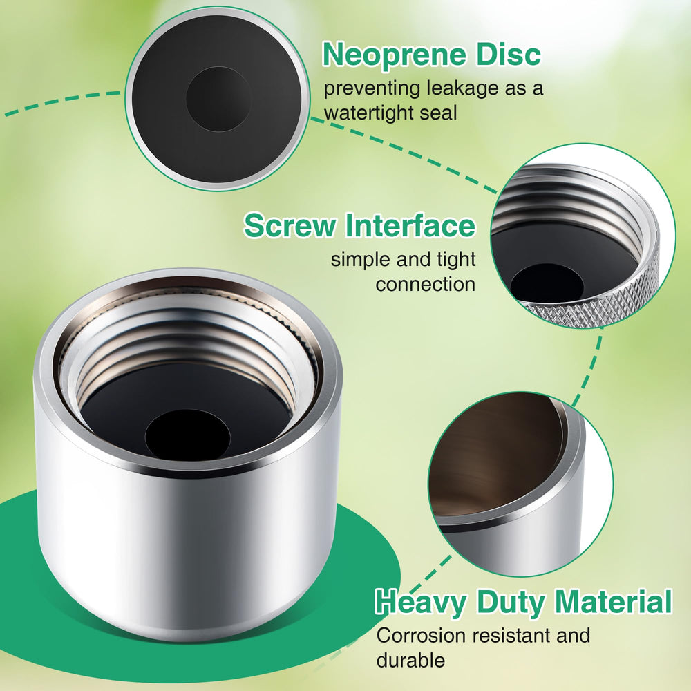 Enhon internal sealing disc detail showing tight bottle-cap seal to reduce drips