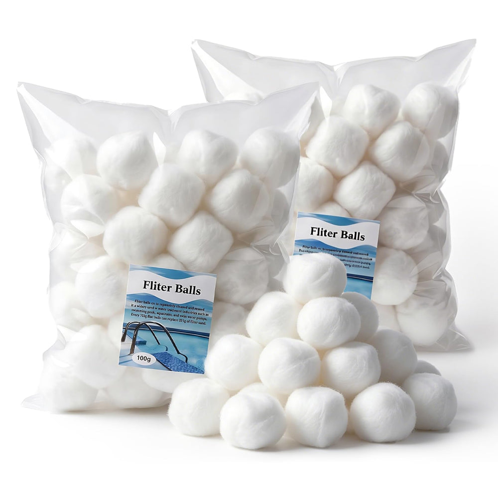 Enhulk filter balls front view showing compact two-piece pack and easy replacement benefit