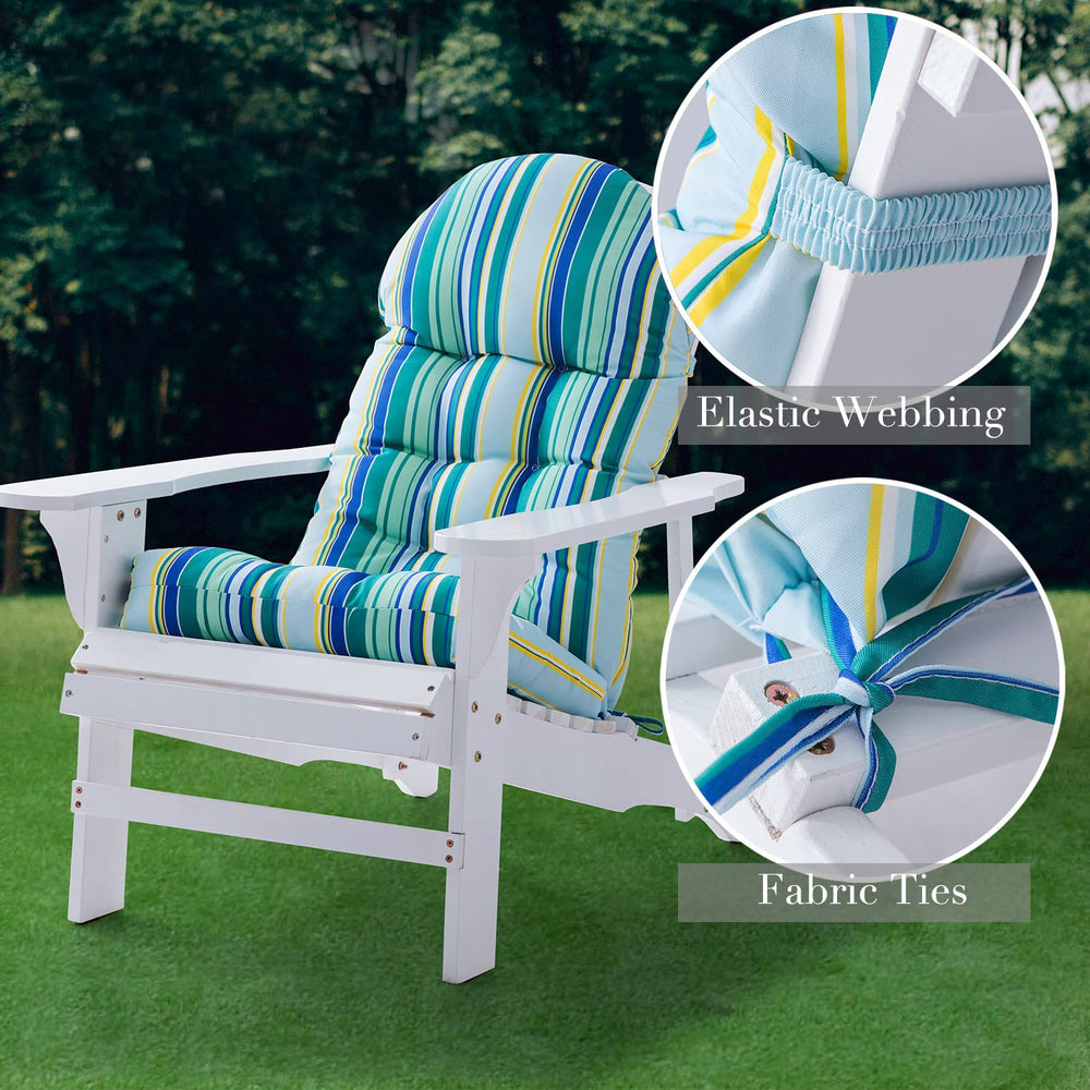 Enipate back-band and ties secure cushion to the chair